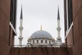 Nusretiye Mosque in Karakoy, Istanbul, Turkey Royalty Free Stock Photo