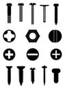 Nuts And Bolts Icons