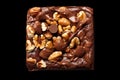 Nut Brownie, Homemade German Chocolate Cake, Chocolate Peanuts Cake, Brownie Square Piece