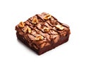 Nut Brownie, Homemade German Chocolate Cake, Chocolate Peanuts Cake, Brownie Square Piece