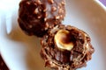 Hazelnut truffle