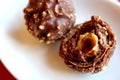 Hazelnut truffle