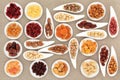 Nut and Fruit Sampler Royalty Free Stock Photo