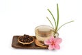 Nut grass, Coco grass Cyperus rotundus L. tea for health.