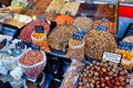 Nut Stall, Athens Central Markets, Greece