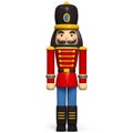 Nutcracker Solder Toy Christmas Character Royalty Free Stock Photo