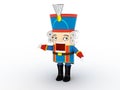 Nutcracker statuette | 3D