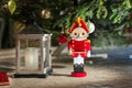 Nutcracker under the Christmas tree Royalty Free Stock Photo