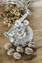 Nutcracker walnuts Royalty Free Stock Photo