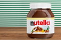 Nutella jar Royalty Free Stock Photo