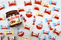 Nutella, Kinder Surprise and Kinder mini Chocolates made in Italy by Ferrero