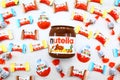 Nutella, Kinder Surprise and Kinder mini Chocolates made in Italy by Ferrero