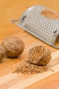 Nutmeg with grinder