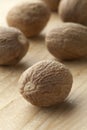 Nutmeg kernel Royalty Free Stock Photo