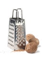 Nutmegs and grater