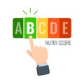 Nutri score nutrition system product value choice