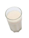 Nutrient glass of milk Royalty Free Stock Photo