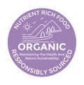 Nutrient rich food, organic and natural products