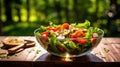 nutrition eating healthy food salad Royalty Free Stock Photo