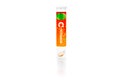 Nutritional supplement. A tube package of vitamin C effervescent tablets.