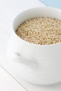 Nutritious brown rice Royalty Free Stock Photo