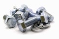 Nuts and bolts Royalty Free Stock Photo