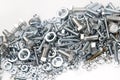 Nuts and bolts Royalty Free Stock Photo