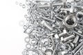 Nuts and bolts Royalty Free Stock Photo