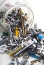 Nuts and bolts Royalty Free Stock Photo
