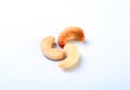 Nuts cashews isolated on white background. Selective focus Royalty Free Stock Photo