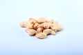 Nuts cashews isolated on white background. Selective focus Royalty Free Stock Photo