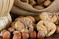 Nuts and dried figs