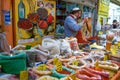 Nuts and dried fruit for sale at a market in Jerusalem Israel