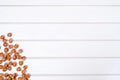 Nuts hazel background Royalty Free Stock Photo