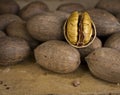 Nuts - Pecans Royalty Free Stock Photo