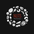 Nuts and seeds collection