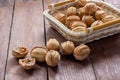 Nuts traditional Russian dessert with condensed milk