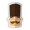 Nutscraker toy isolated icon