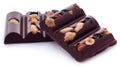 Nutty chocolate Royalty Free Stock Photo