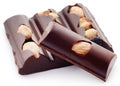 Nutty chocolate Royalty Free Stock Photo