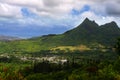 Nuuanu Pali State Park, O'ahu, Hawaii Royalty Free Stock Photo