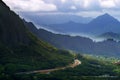 Nuuanu Pali State Park, O'ahu, Hawaii Royalty Free Stock Photo