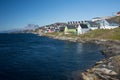 Nuuk, the capital of Greenland Royalty Free Stock Photo
