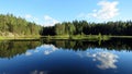 Nuuksio lake reflection