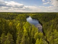 Nuuksio nature reserve Royalty Free Stock Photo