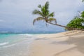 Nuusafee Island: uninhabited desert island off Upolu, Samoa, Sou Royalty Free Stock Photo