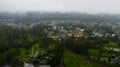 Nuwara Eliya town in the mountainous province. Sri Lanka. Royalty Free Stock Photo