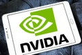 Nvidia logo Royalty Free Stock Photo