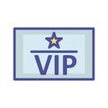 VIP greetings Vector icon which can easily modify or edit