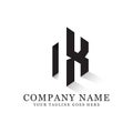 NX negative space logo designs, creative logo inspiration